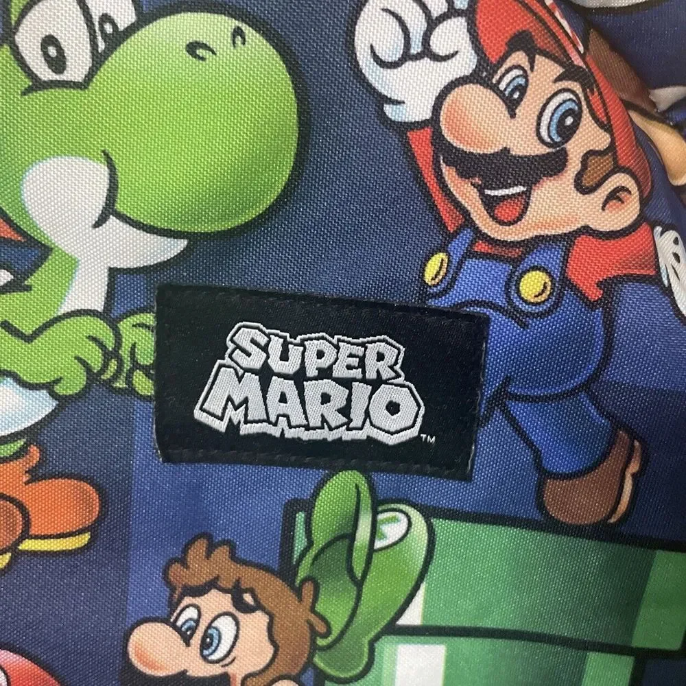 New✨Nintendo Super Mario Bros.‎ Backpack Bookbag 2019